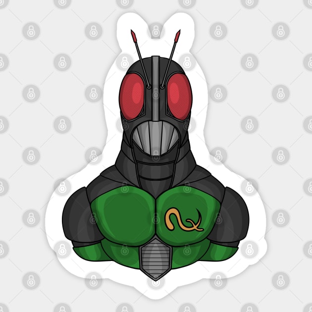 kamen rider b rx Sticker by KyodanJr